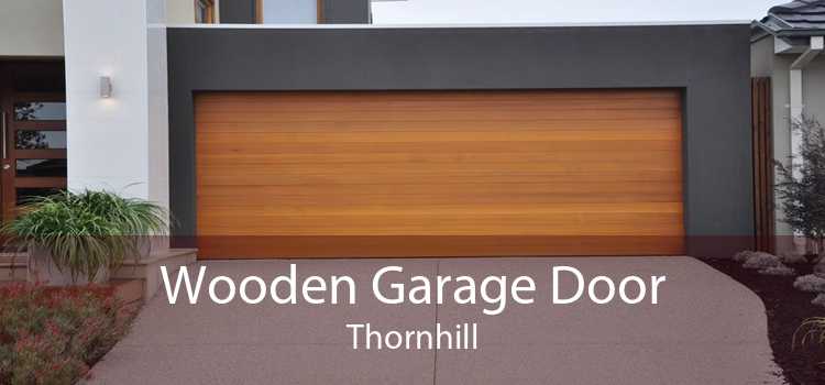 Wooden Garage Door Thornhill