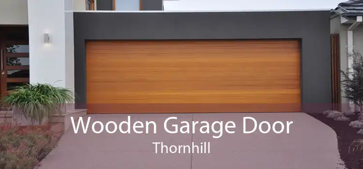 Wooden Garage Door Thornhill