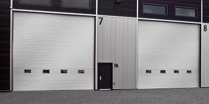 fix bent garage door in Thornhill