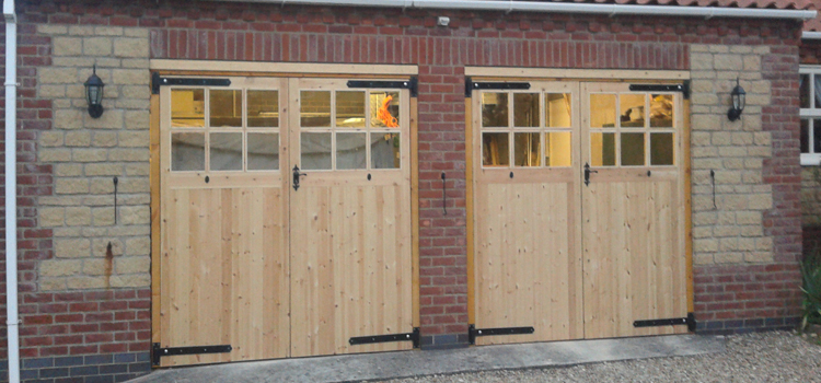 Side Hinged Wooden Garage Doors Thornhill